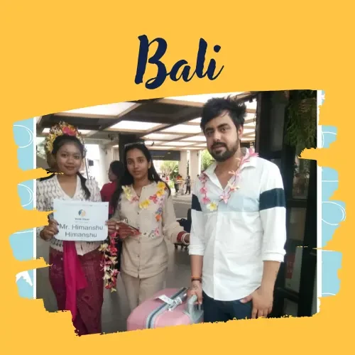 Riya Khatri in Bali, a trip arranged by Yuven Travel