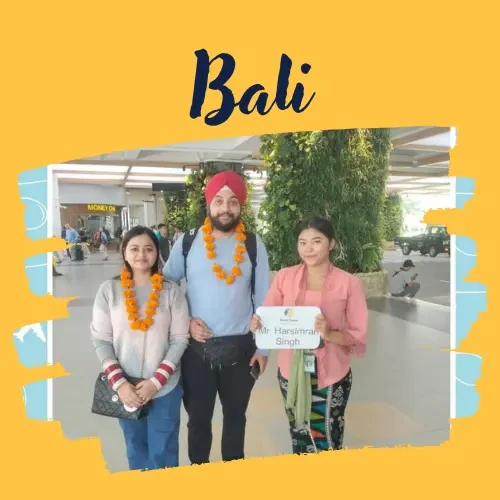 Dashmesh Dj Dabwali in Bali, a trip arranged by Yuven Travel