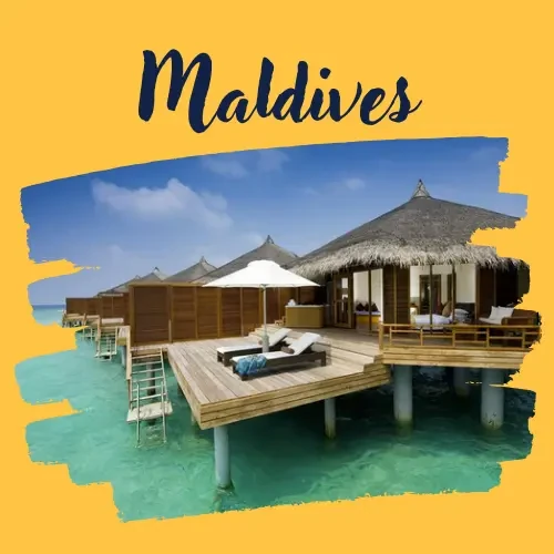 Aditya Sharma in Maldives, a trip arranged by Yuven Travel