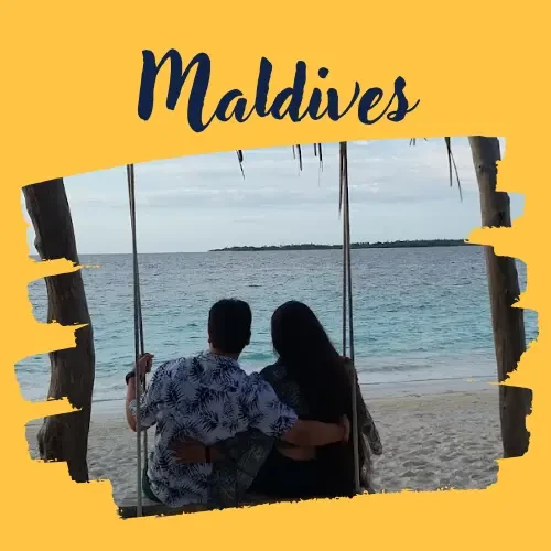 Ashish Bhardwaj in Maldives, a trip arranged by Yuven Travel