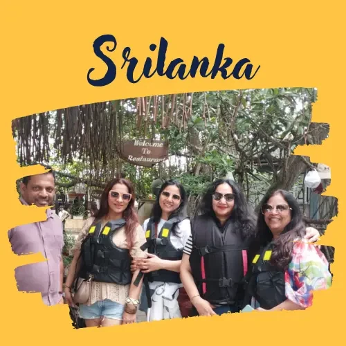 Chandra Parameswaran in Srilanka, a trip arranged by Yuven Travel