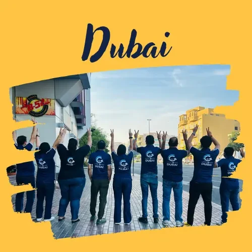 Gauri Bhatnagar in Dubai, a trip arranged by Yuven Travel