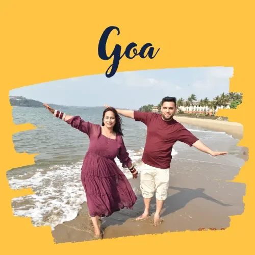 Bhavana Sharma in Goa, a trip arranged by Yuven Travel