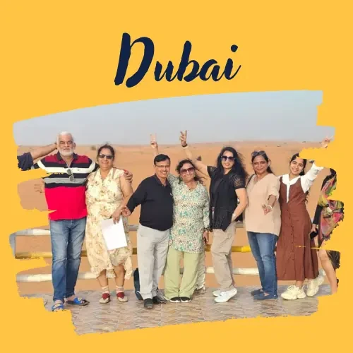 Sushma Gandhi, a trip arranged by Yuven Travel