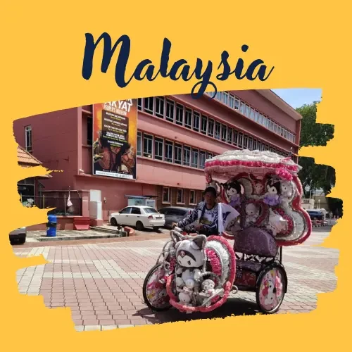 Sanjay Uttam in Malaysia, a trip arranged by Yuven Travel