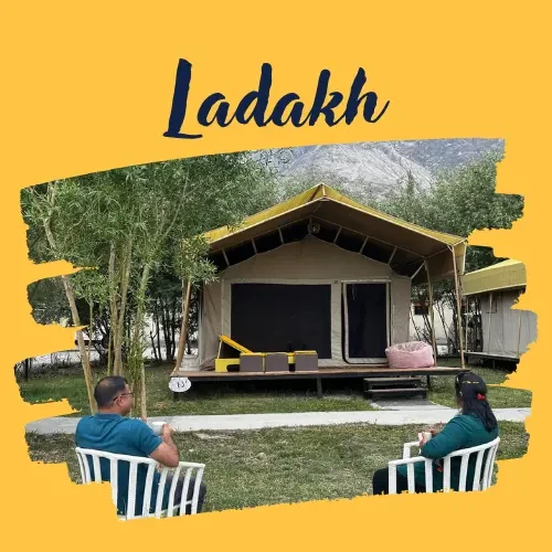 Rajesh Kumar in Ladakh, a trip arranged by Yuven Travel